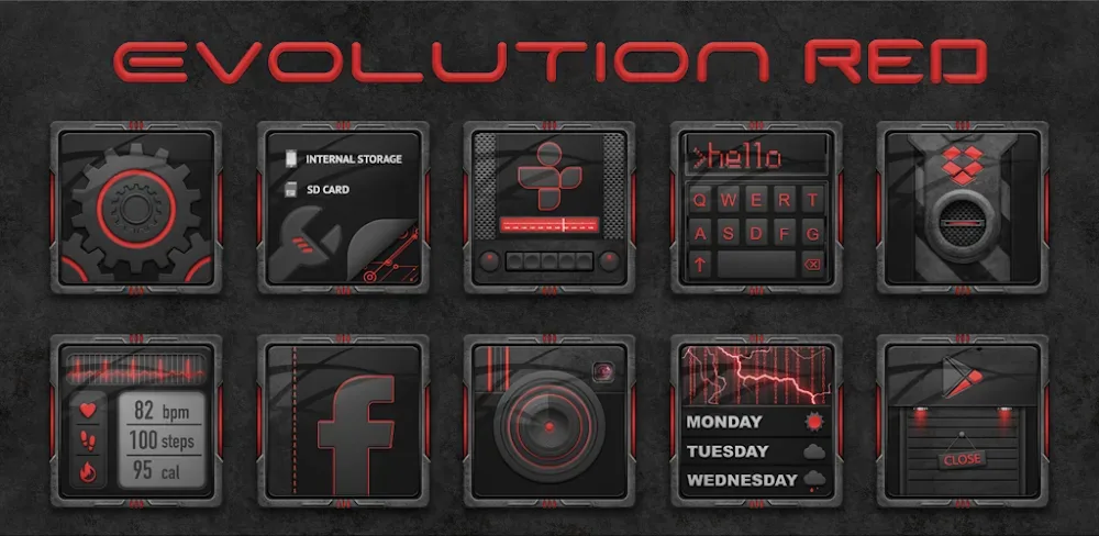 Evolution Red screenshot 1