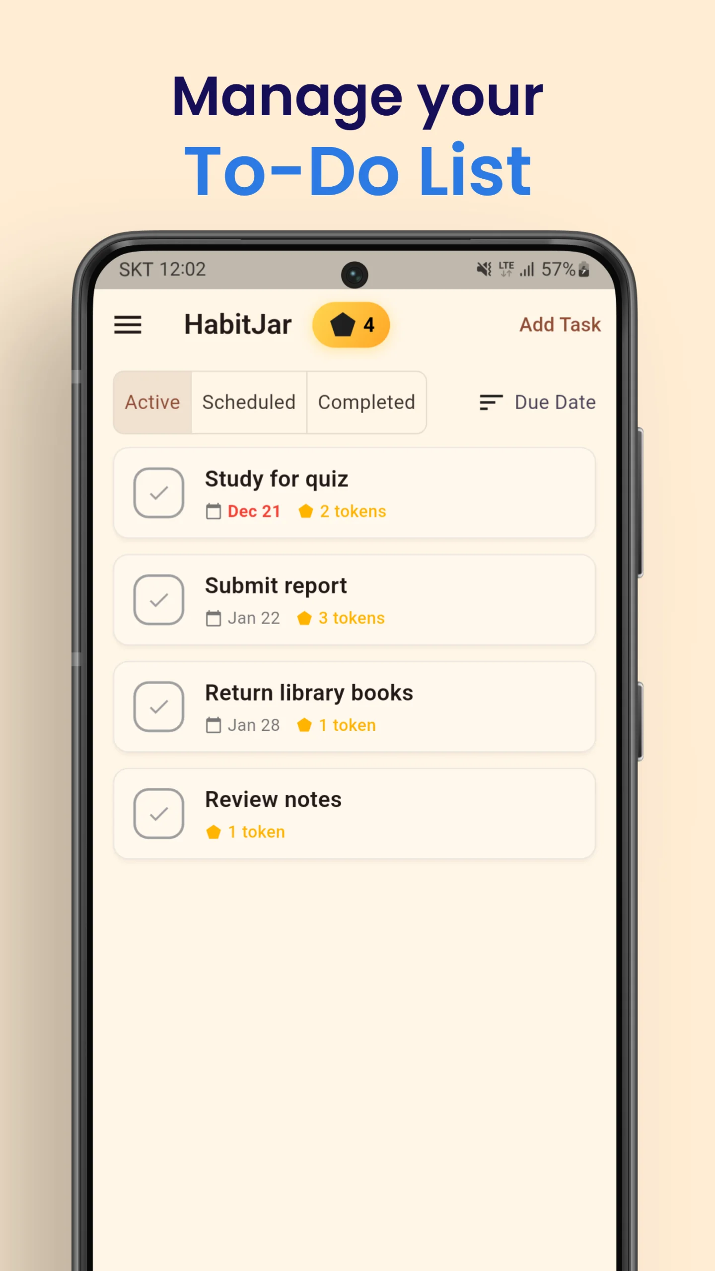Habit Tracker & ToDo: HabitJar screenshot 4