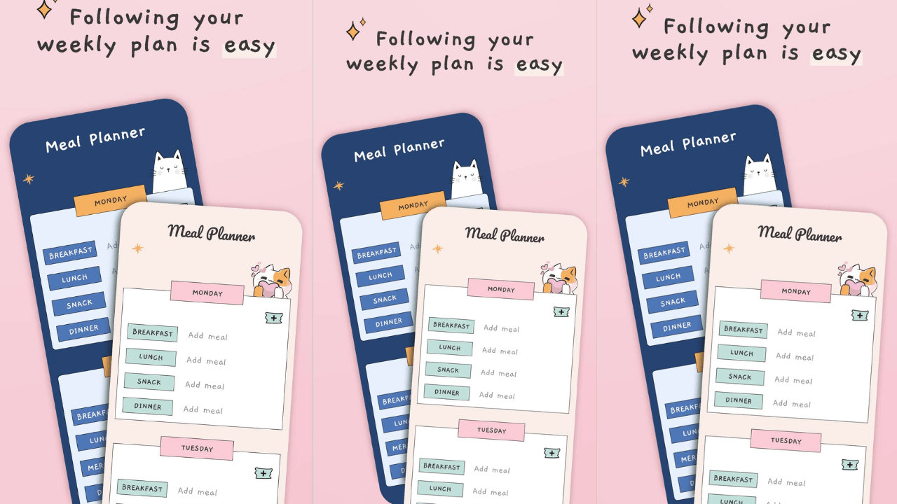 Meal Planner - Weekly Plan screenshot 1