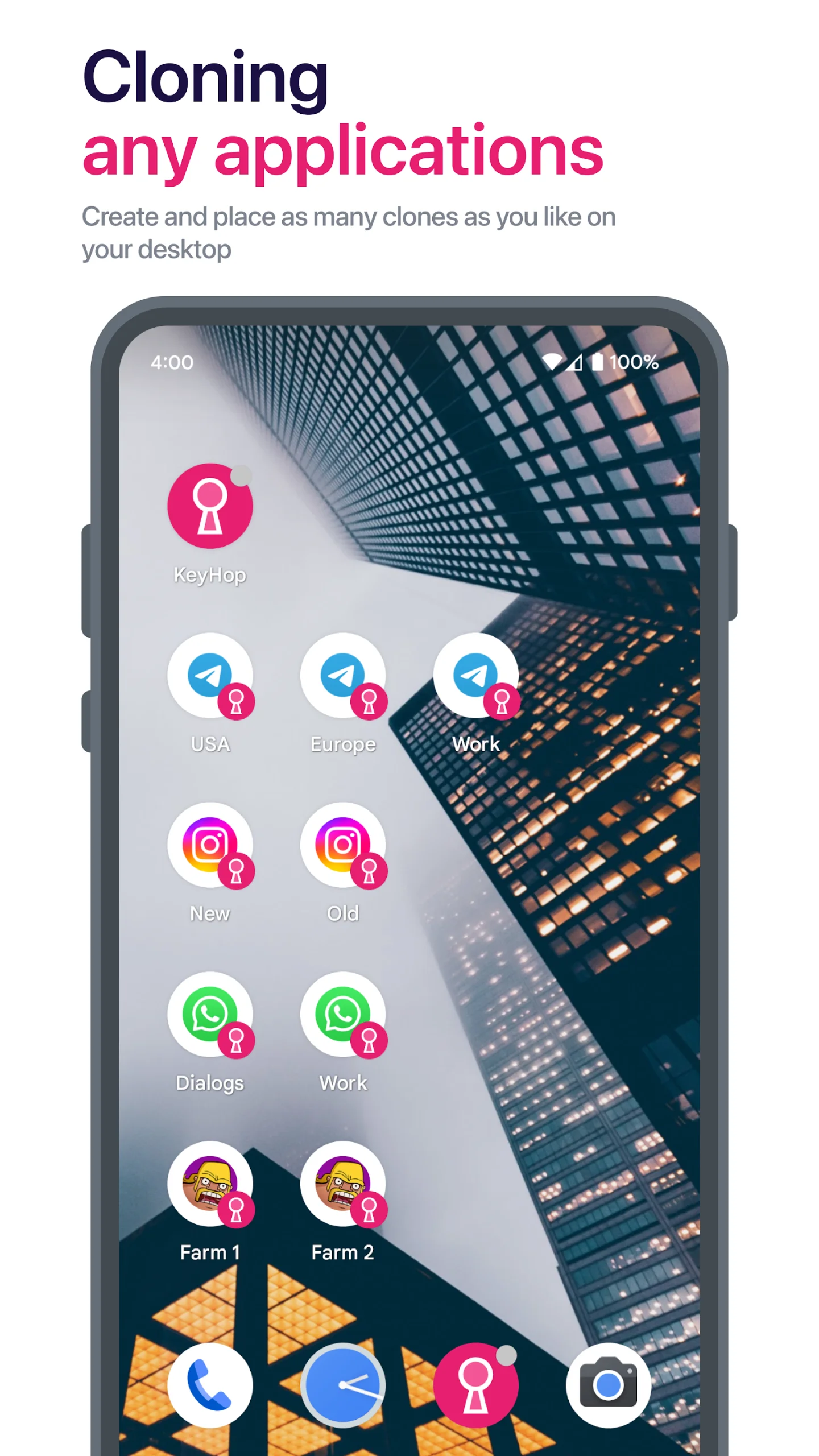 KeyHop - App cloner and VPN screenshot 5