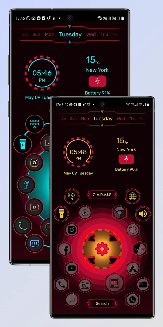 Jarvis Scifi: Epic Launcher screenshot 6