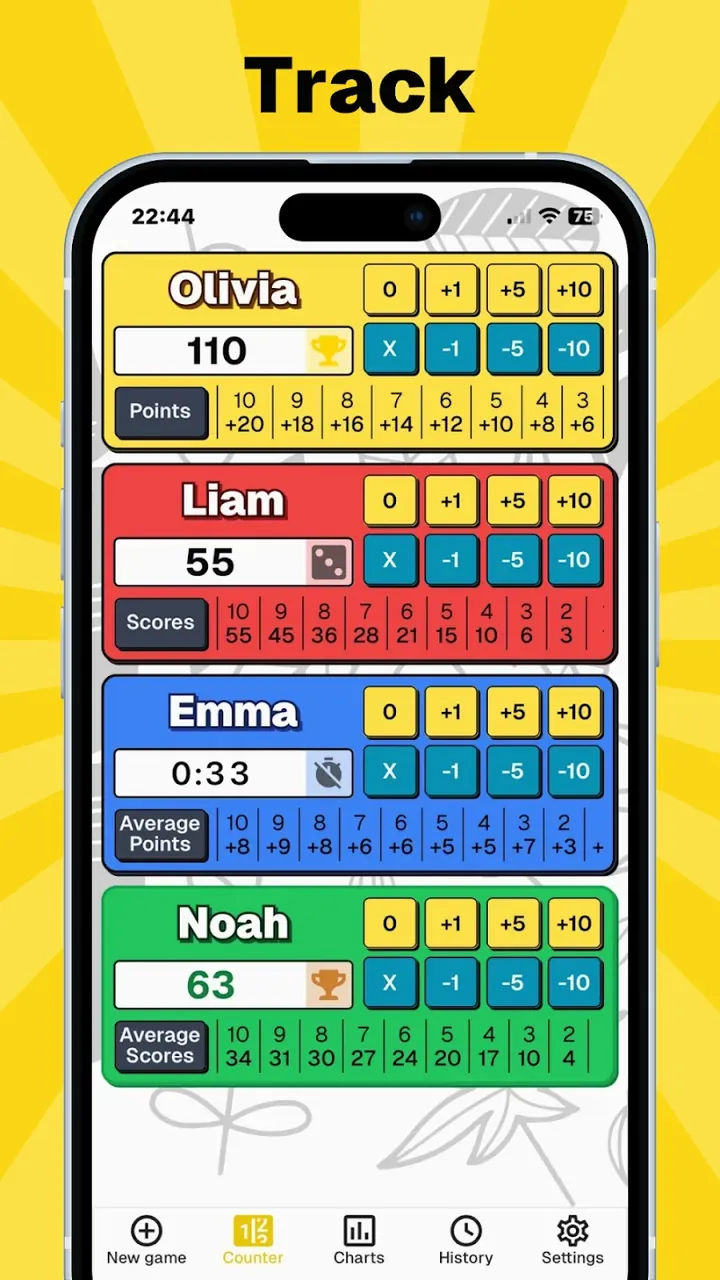 MyScoreTracker screenshot 3