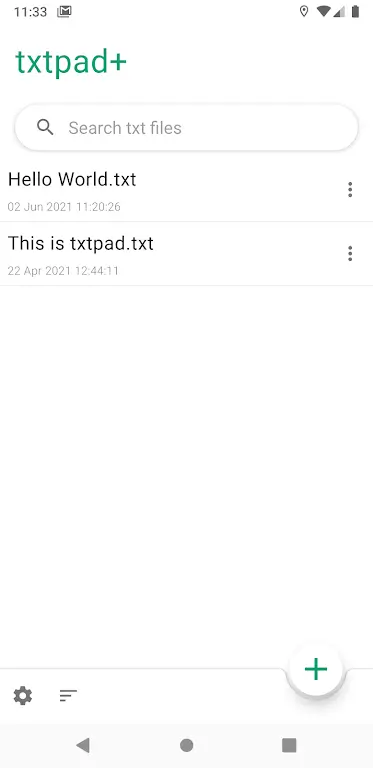 txtpad+ screenshot 2