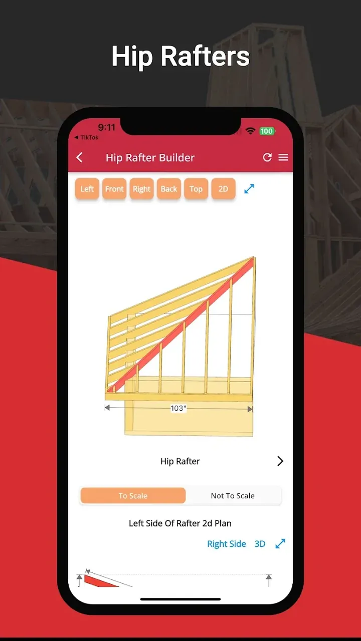RedX Roof - Rafter Calculator Screenshot 3