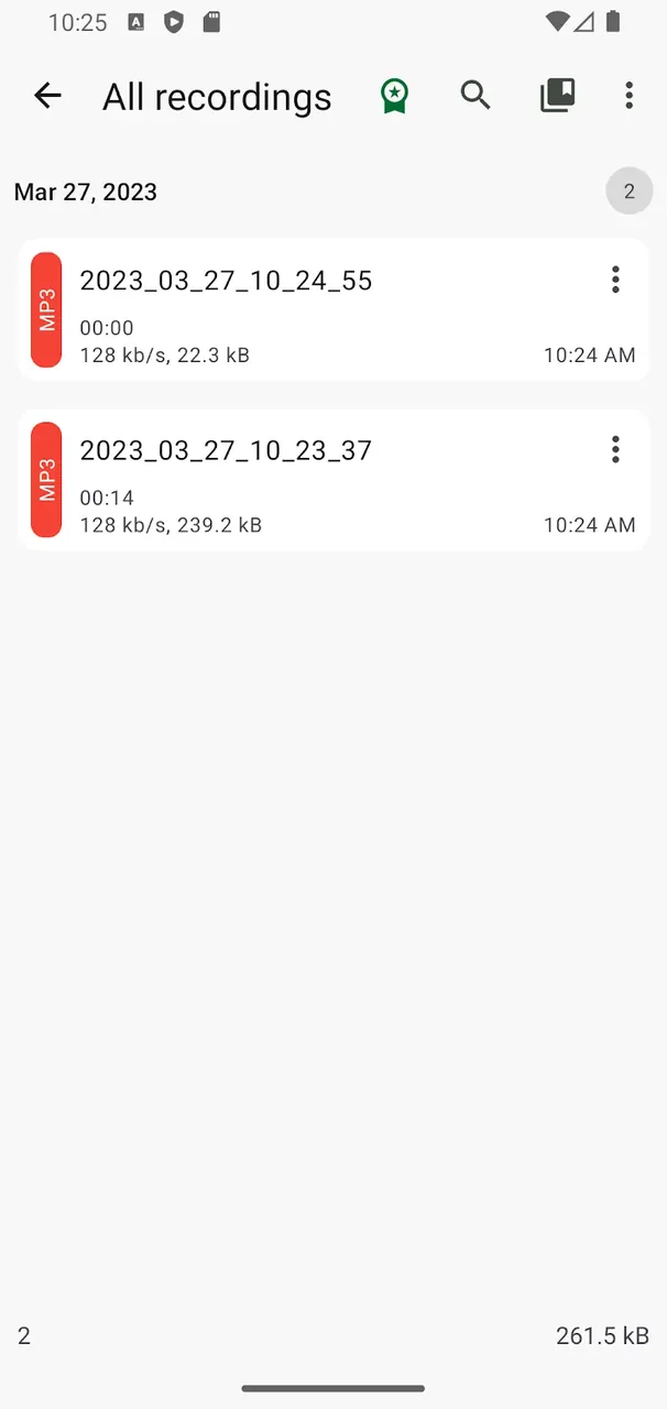 ASR Voice Recorder screenshot 4