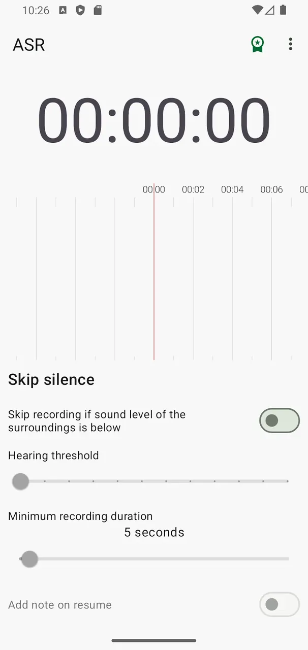 ASR Voice Recorder screenshot 3