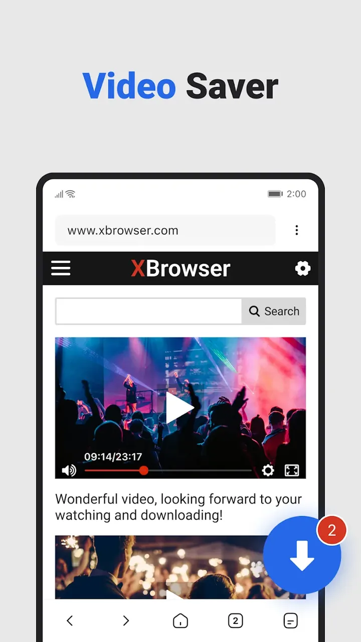 One Browser - Video Downloader screenshot 3