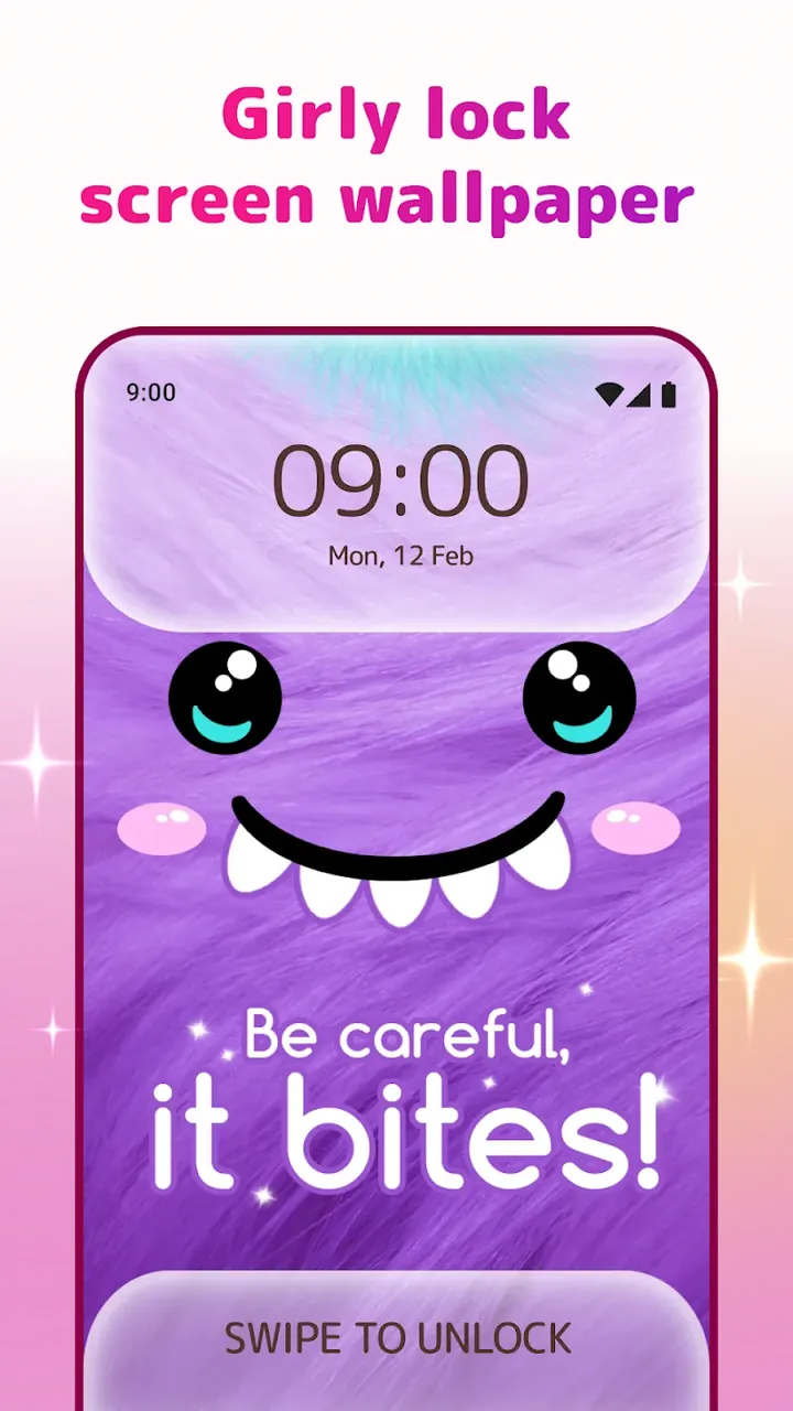 Cute Lock Screen & Wallpapers screenshot 3