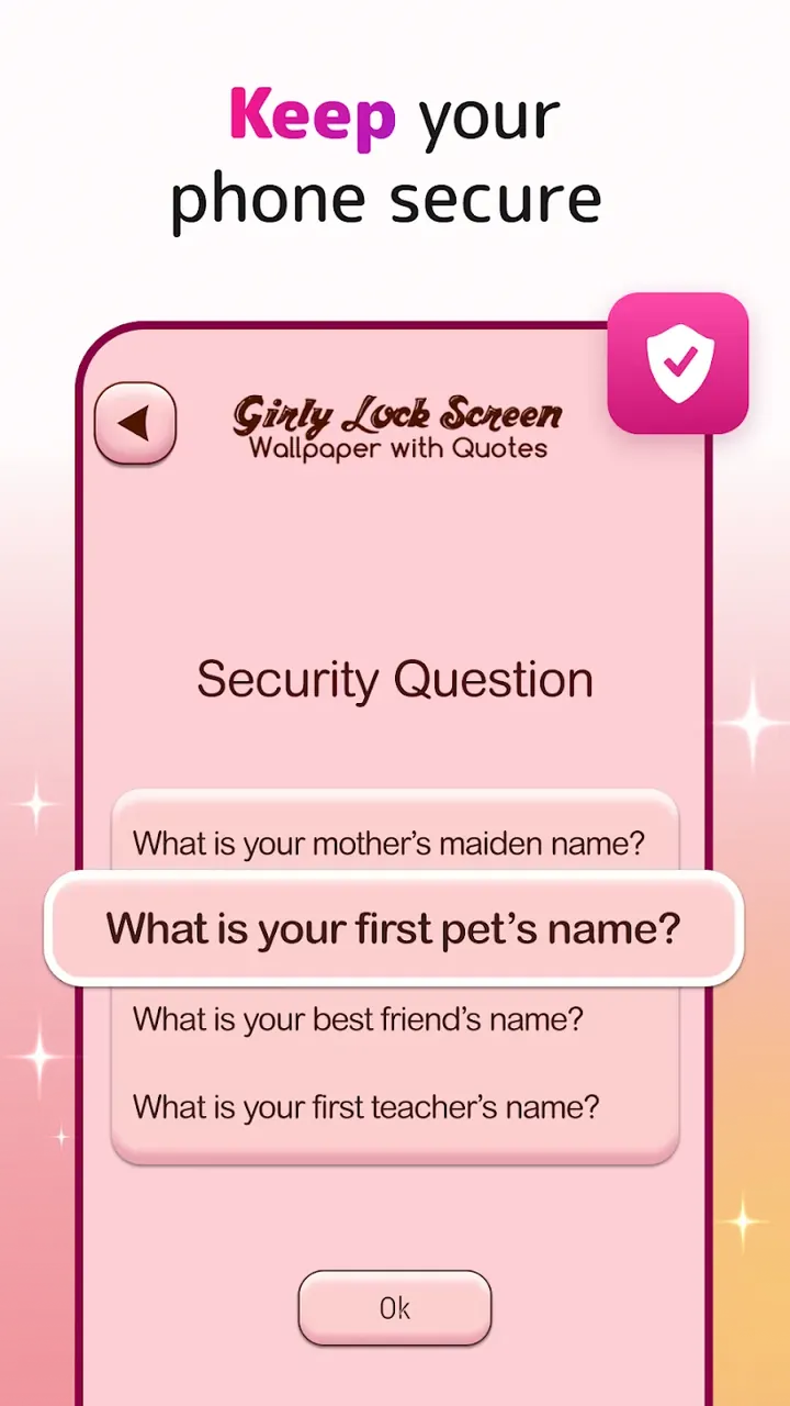 Cute Lock Screen & Wallpapers screenshot 6