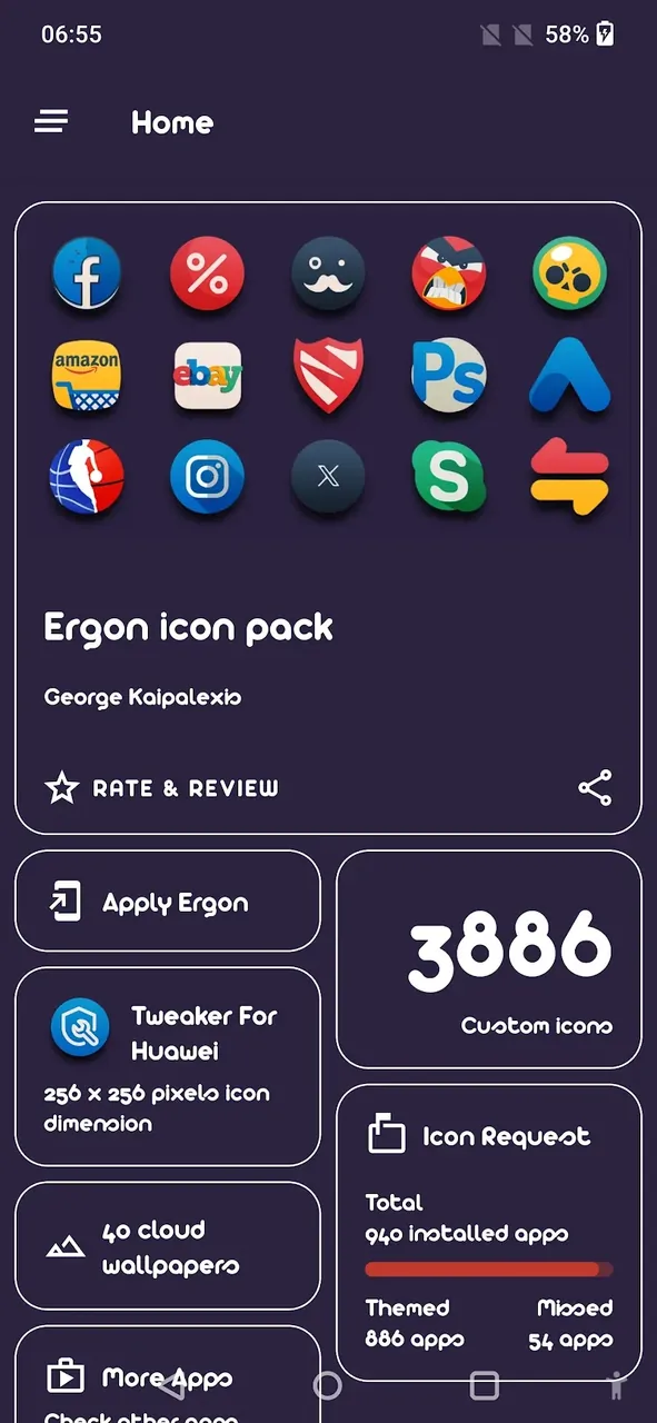 Ergon - Icon Pack screenshot 5