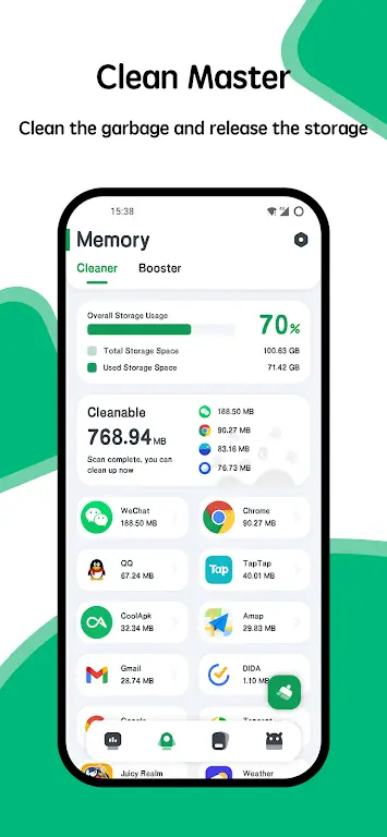 System Monitor CPU RAM Battery screenshot 6
