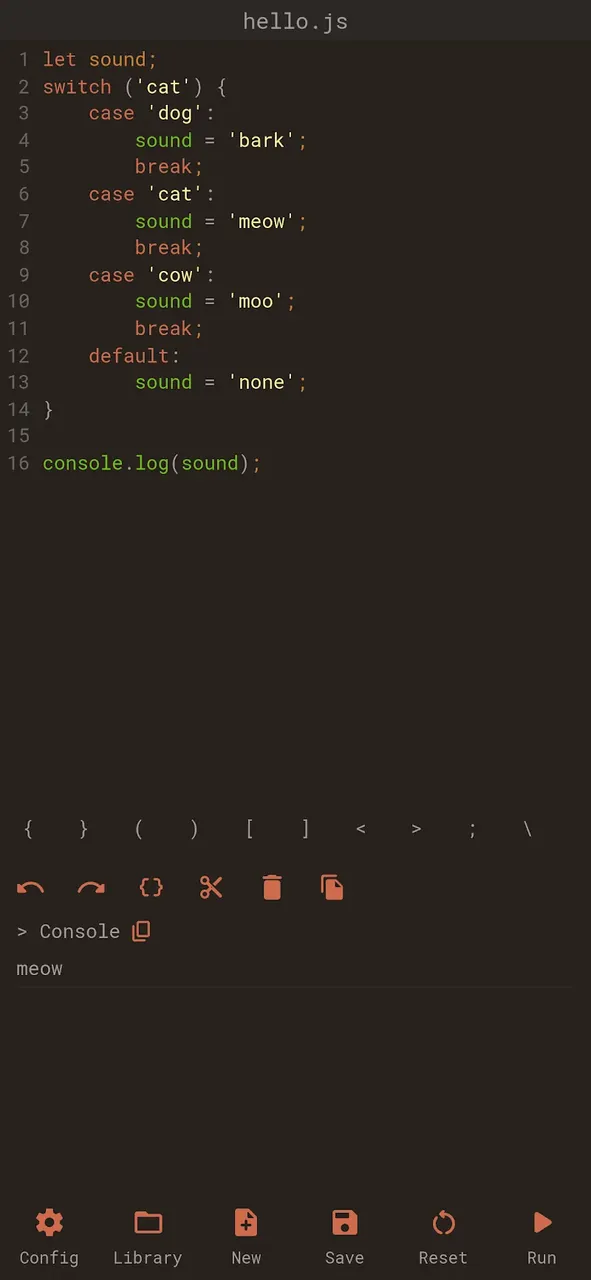 JavaScript Editor screenshot 6