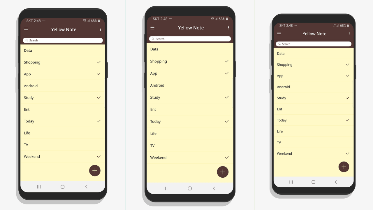YellowNote - Notepad, Notes screenshot 1