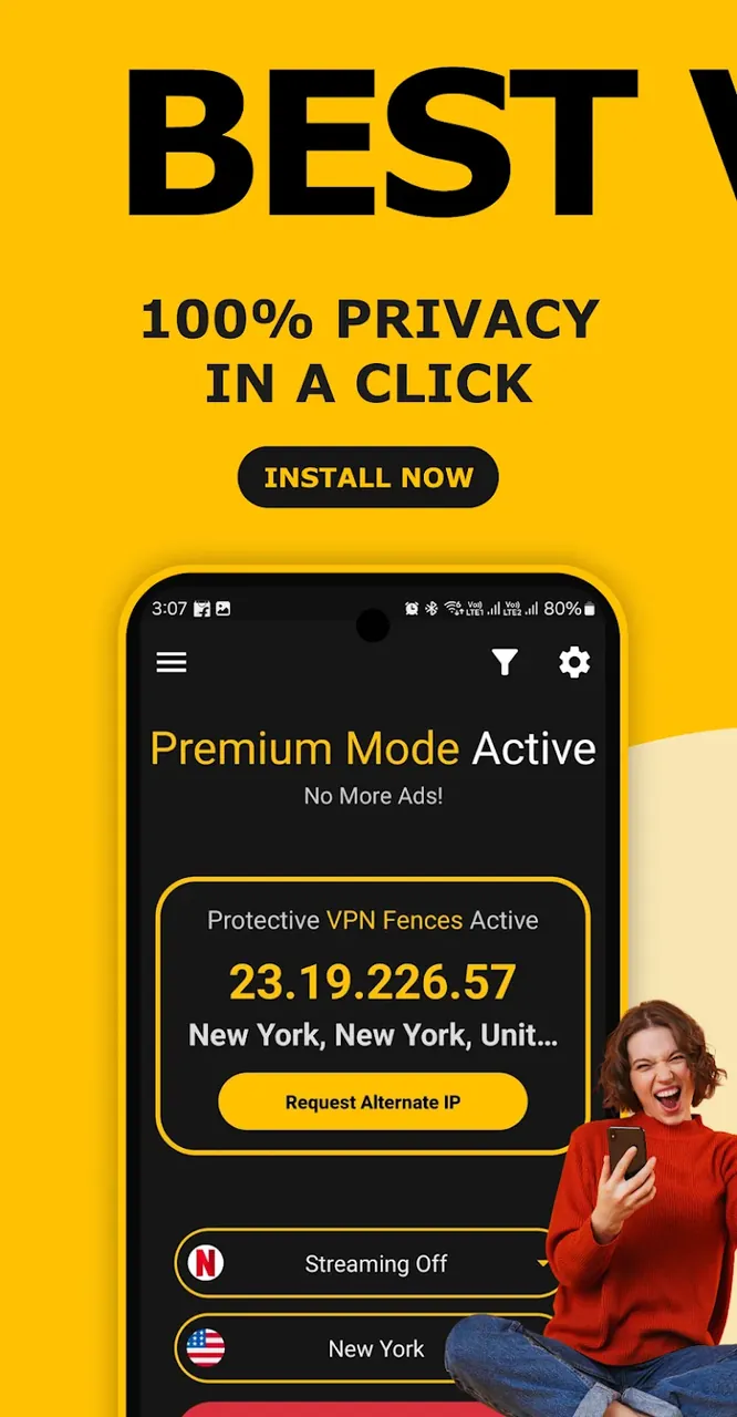 VON VPN screenshot 2