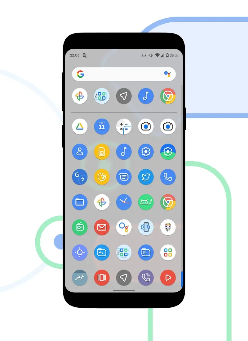 Pix Material Icon Pack screenshot 5