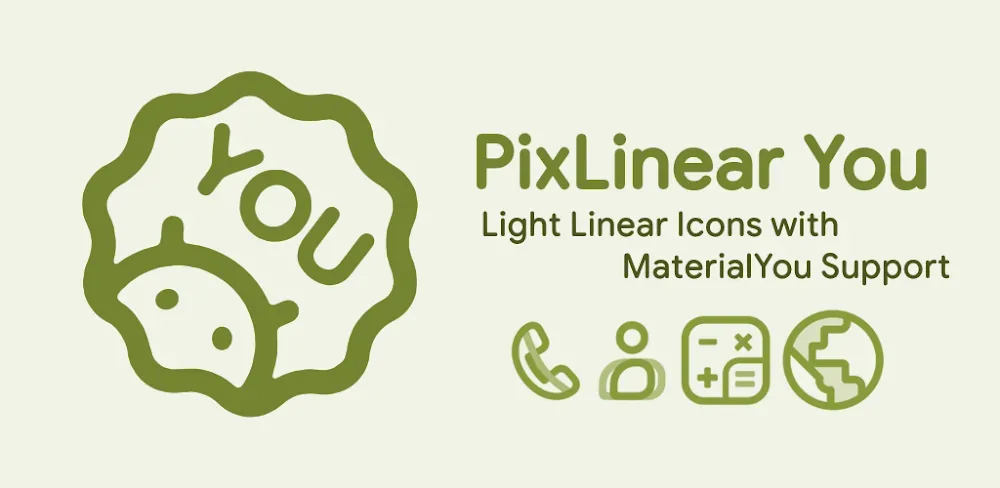 PixLinear You Icon Pack screenshot 1