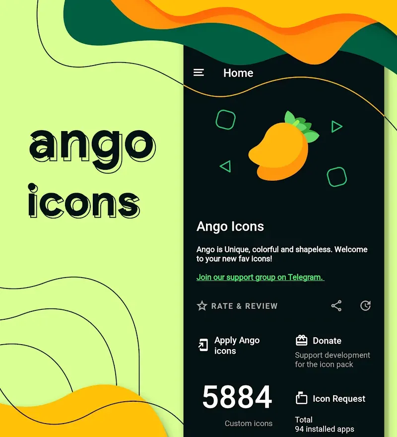 Ango Icon Pack screenshot 2