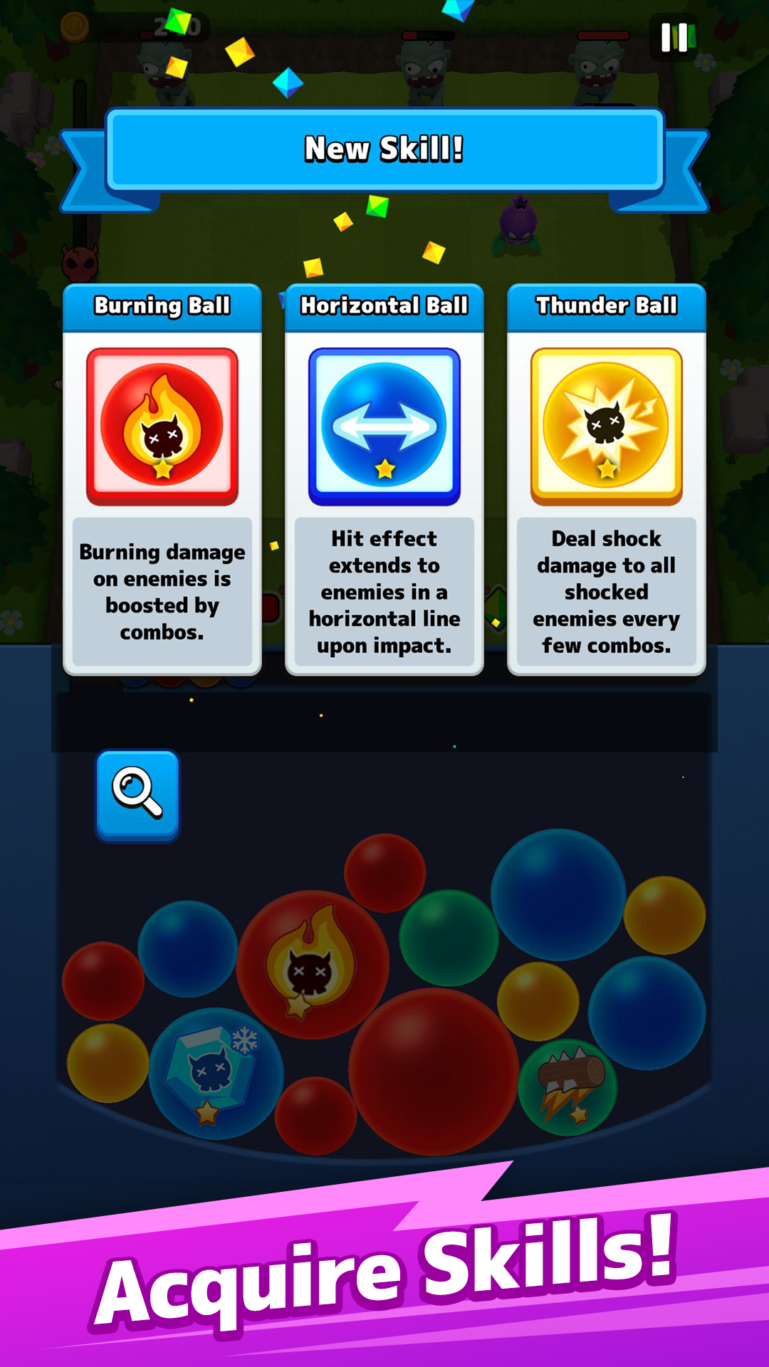 Mega Bounce Hero: Puzzle & Shoot screenshot 4