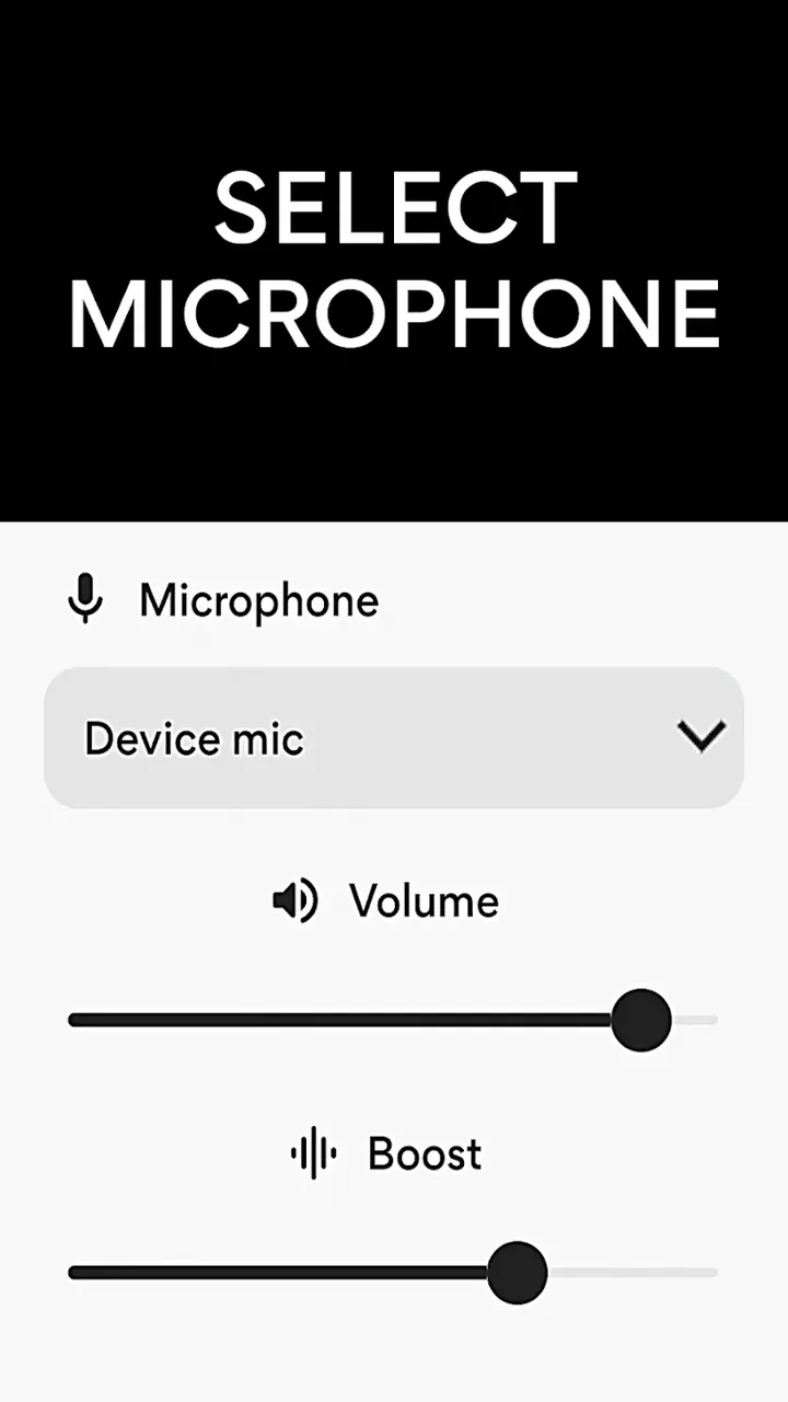 Microphone Amplifier screenshot 4