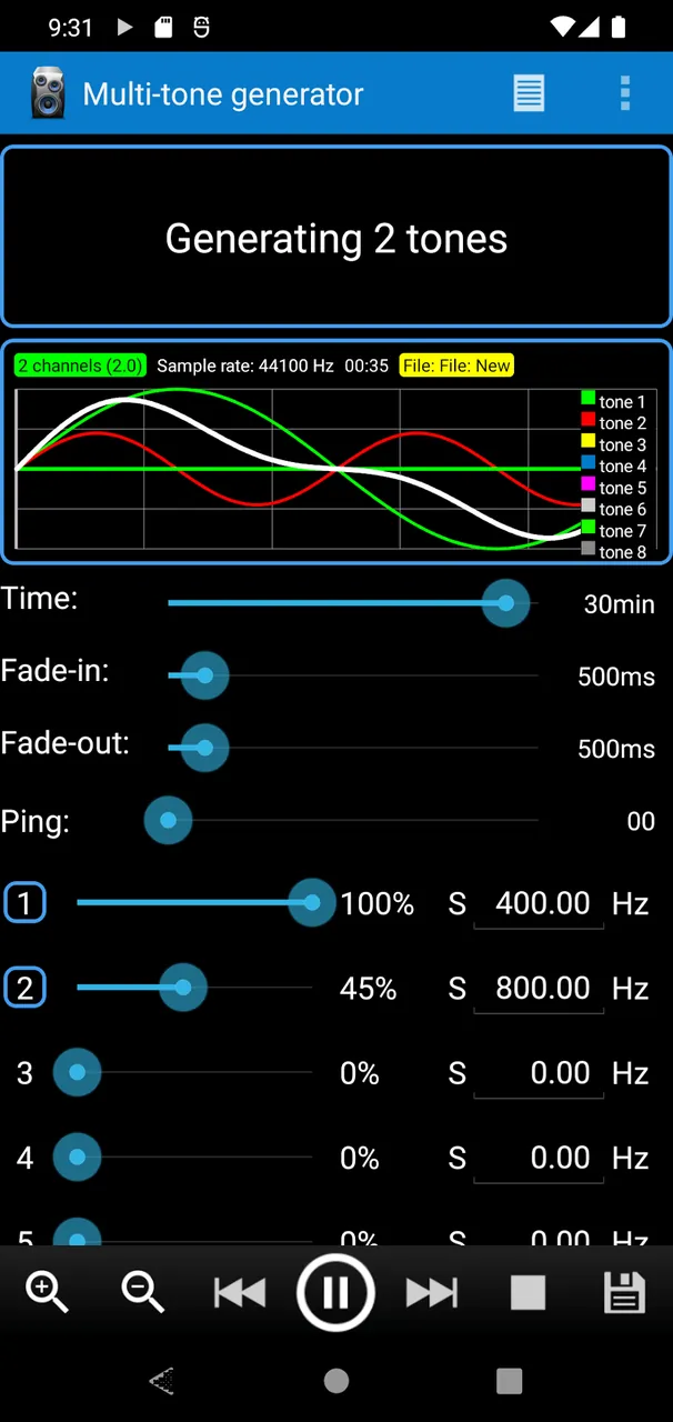 Tone Generator PRO screenshot 4