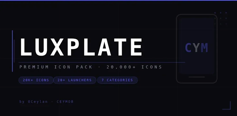 Luxplate Icon Pack screenshot 1