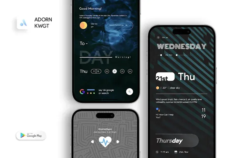 Adorn Kwgt screenshot 2
