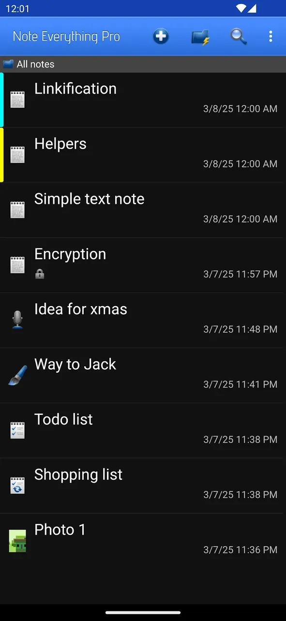 Note Everything screenshot 2