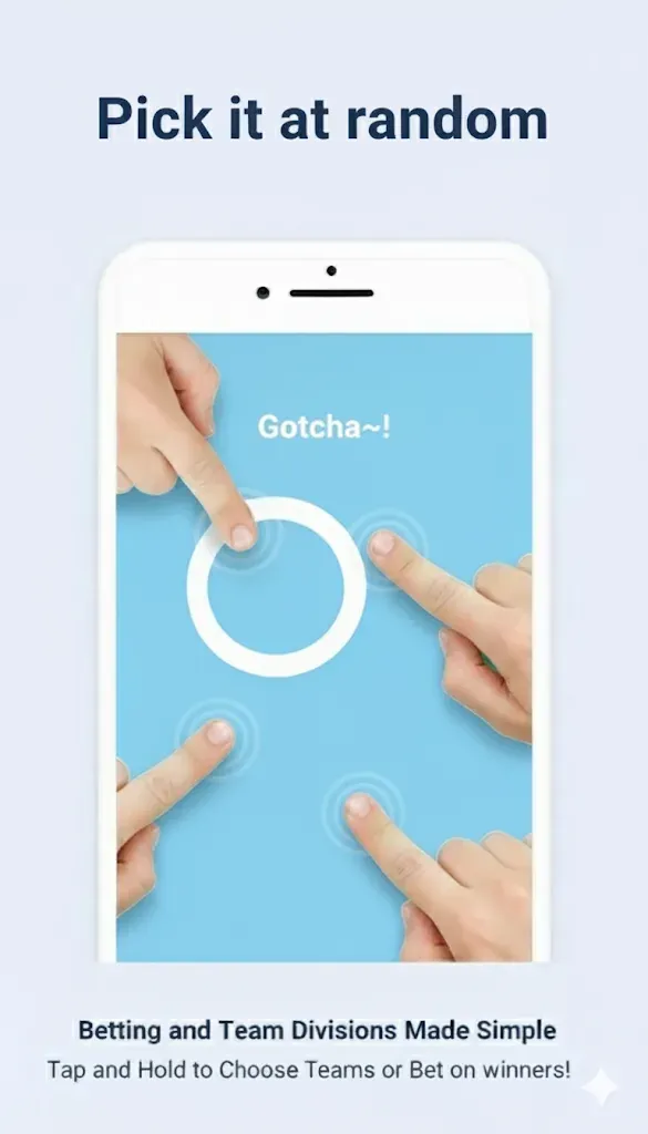Gotcha random selection screen