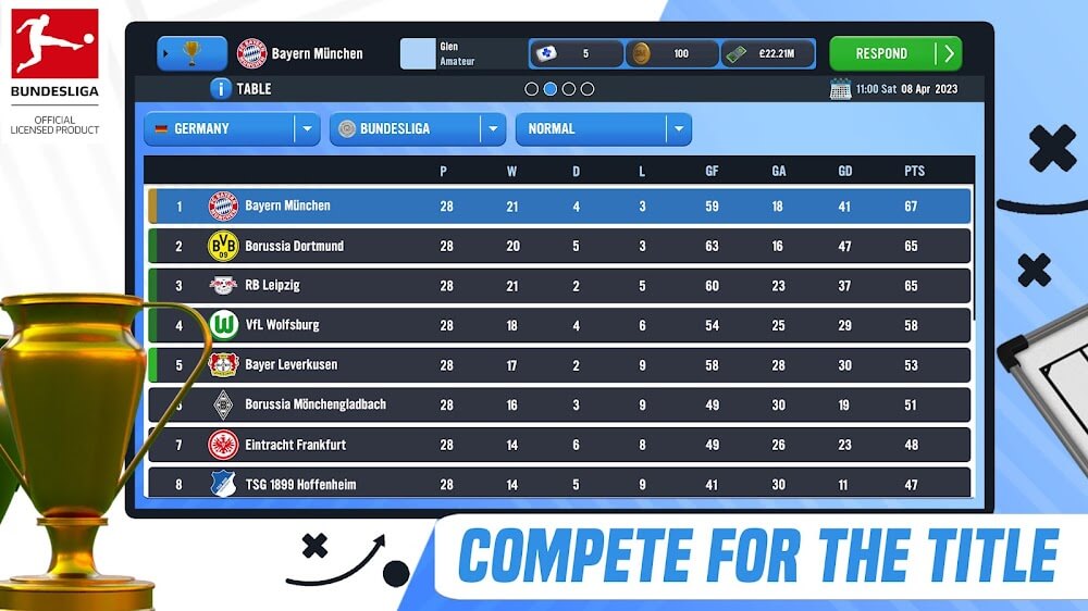 Soccer Manager 2023 - Football screenshot 3