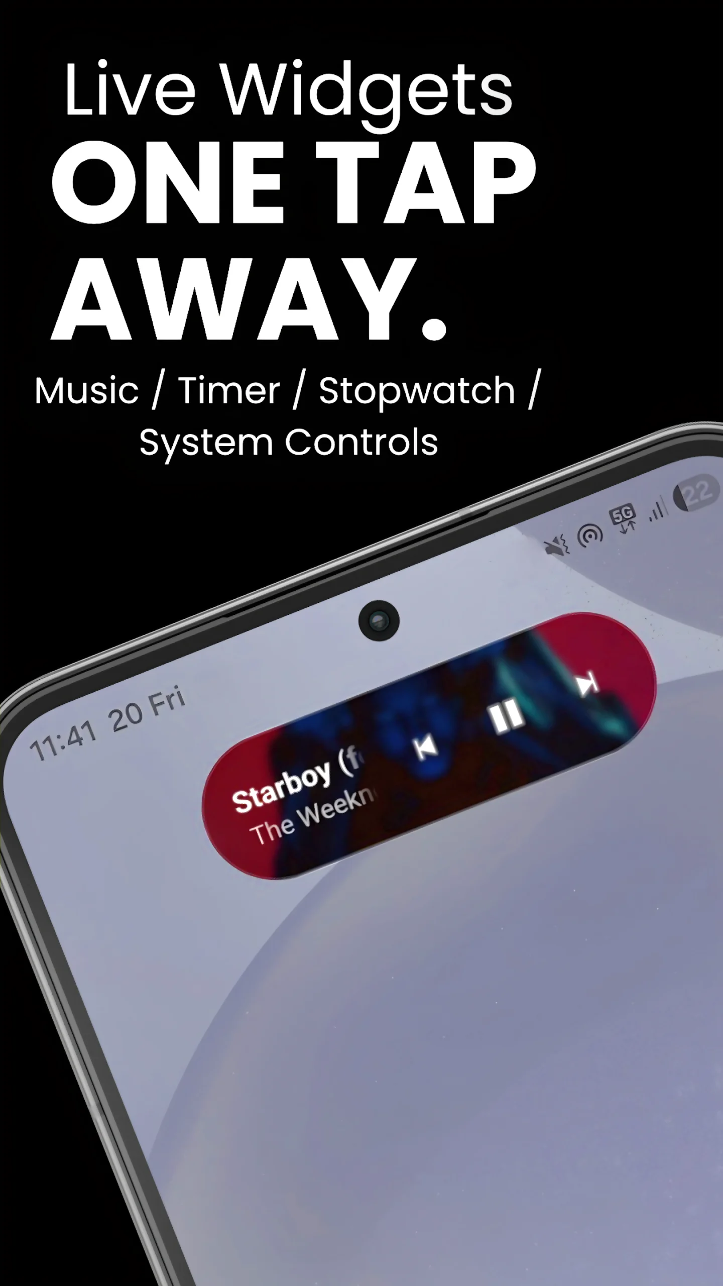 Notch Touch: Dynamic Button screenshot 1