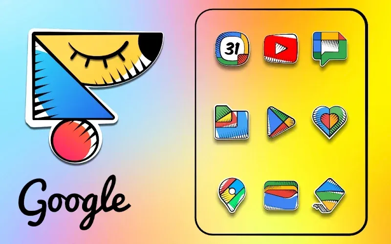 Flatine icon pack screenshot 2
