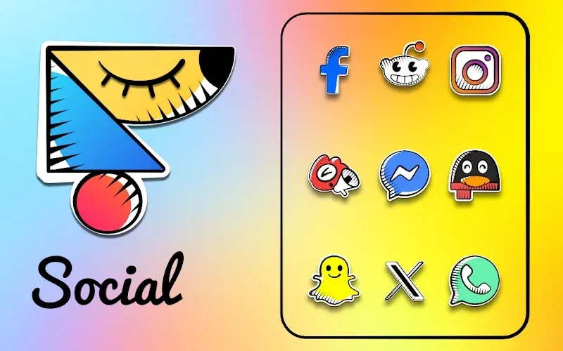 Flatine icon pack screenshot 4