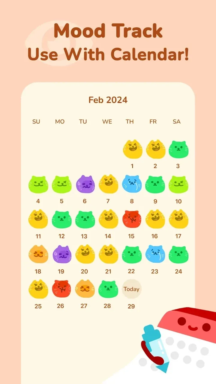 Moodpress screenshot 2