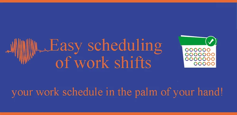 Easy work scheduling screenshot 1