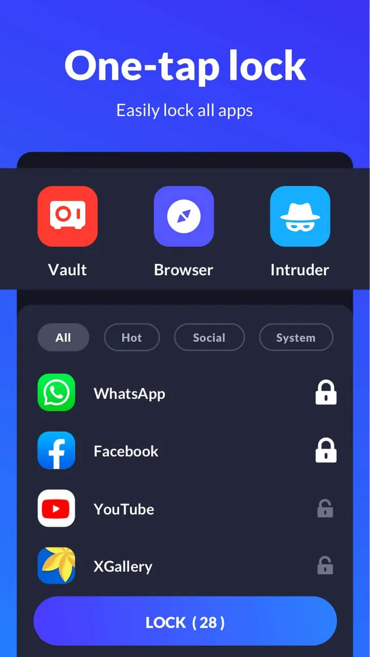 App Lock - XLock screenshot 4