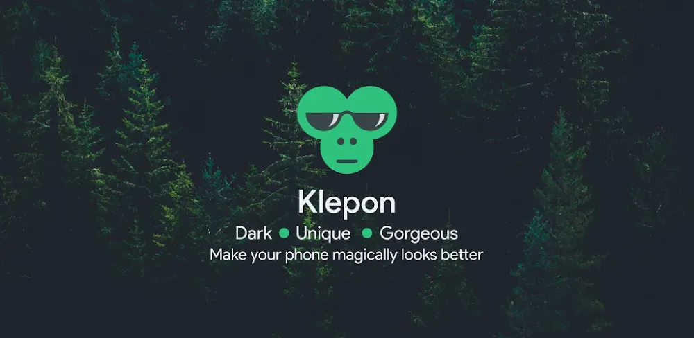 Klepon: Dark Icon Pack screenshot 1
