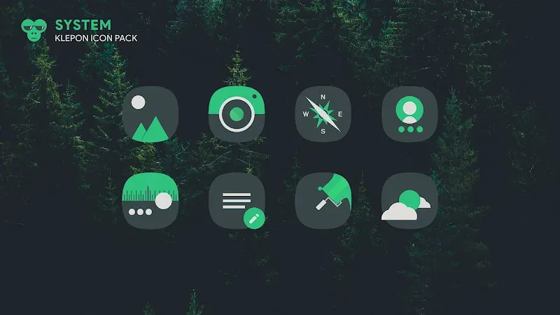 Klepon: Dark Icon Pack screenshot 5