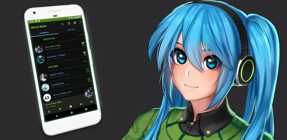 Anime Music Radio screenshot 1