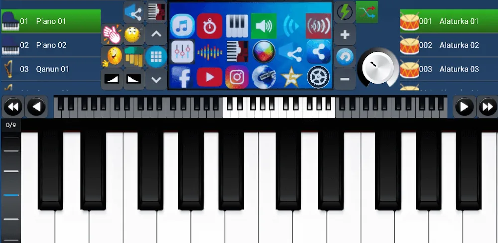 Portable ORG Keyboard screenshot 1