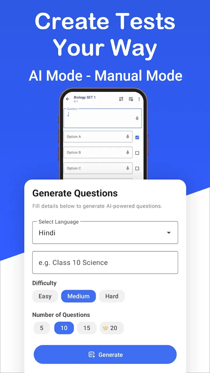 Test Maker – Quiz Maker Creator screenshot 3