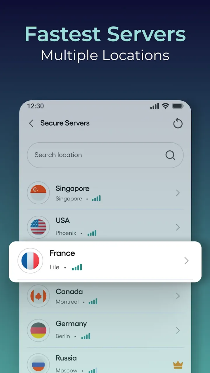 Surge VPN - Fast & Secure screenshot 4