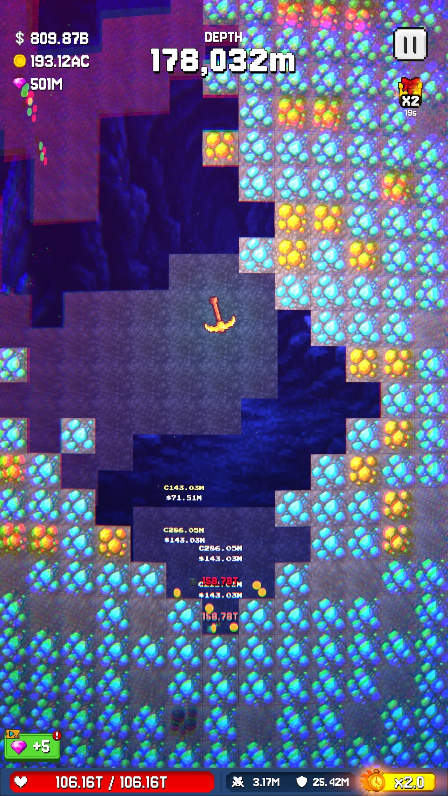 Idle Block Miner screenshot 2