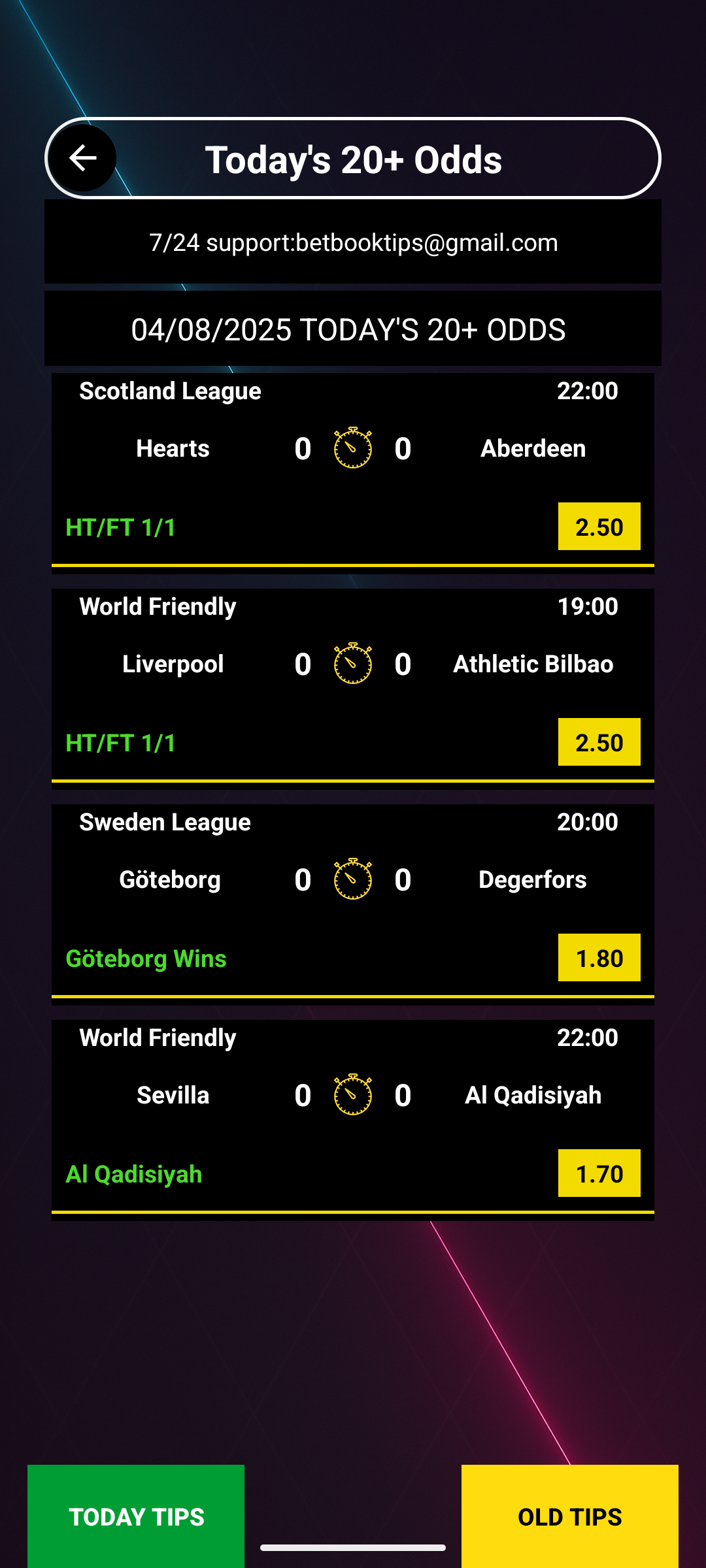 Betbook Betting Tips screenshot 5
