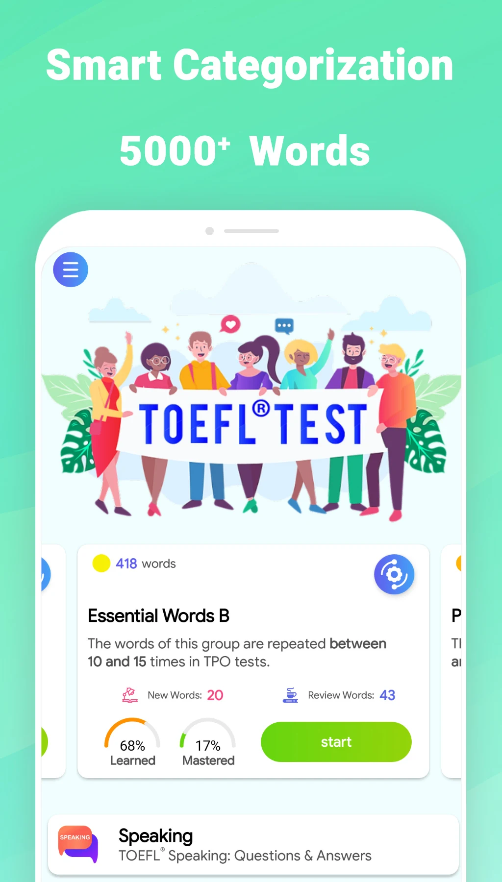 Vocabulary for TOEFL® - TPO® screenshot 2