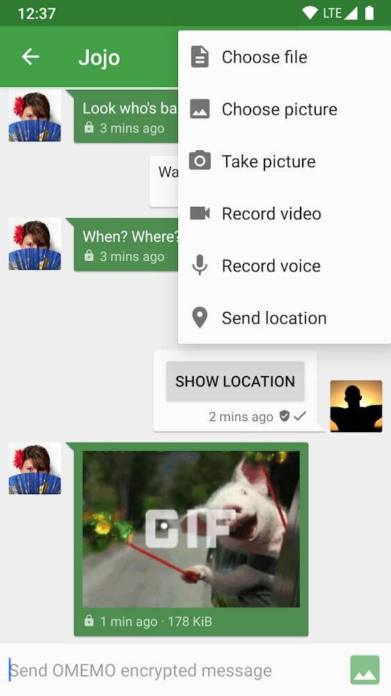 Conversations screenshot 3