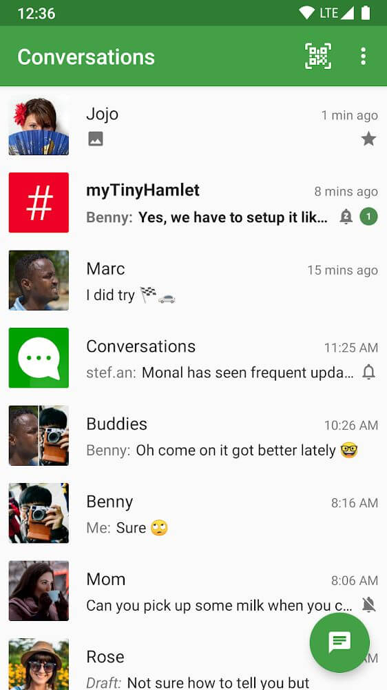 Conversations screenshot 2
