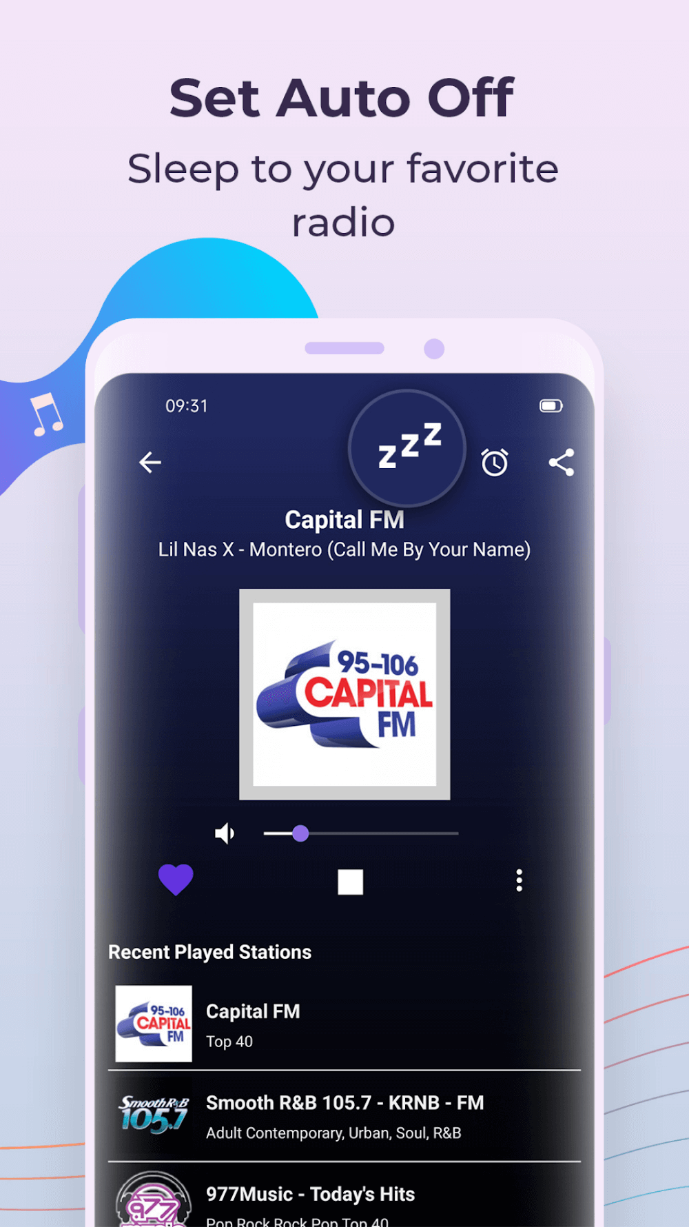 Radio FM interface preview 5