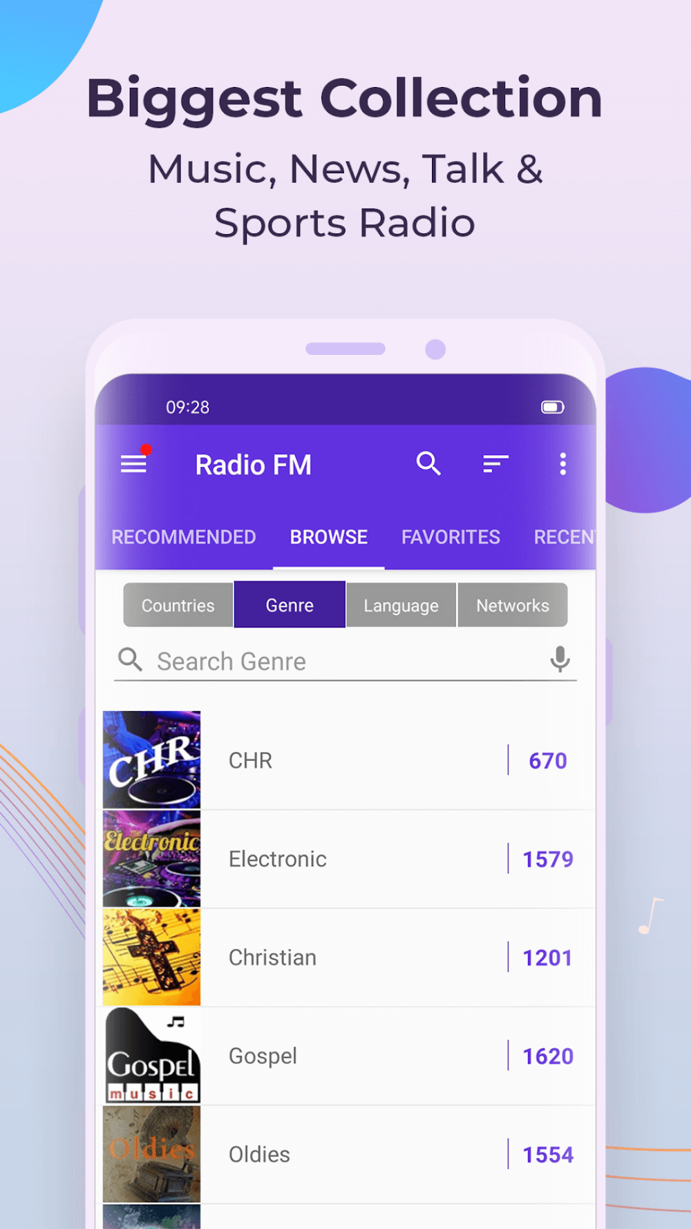 Radio FM app preview 4