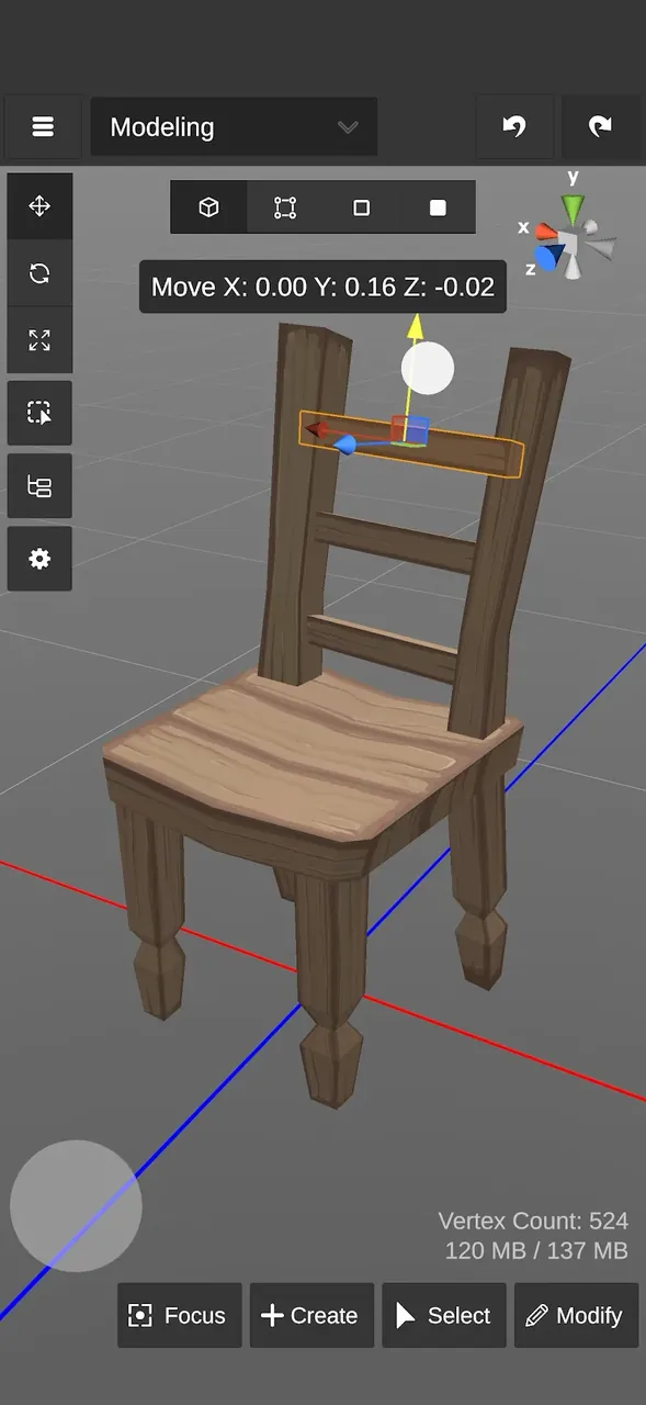ArtiMesh - 3D Modeling App screenshot 4