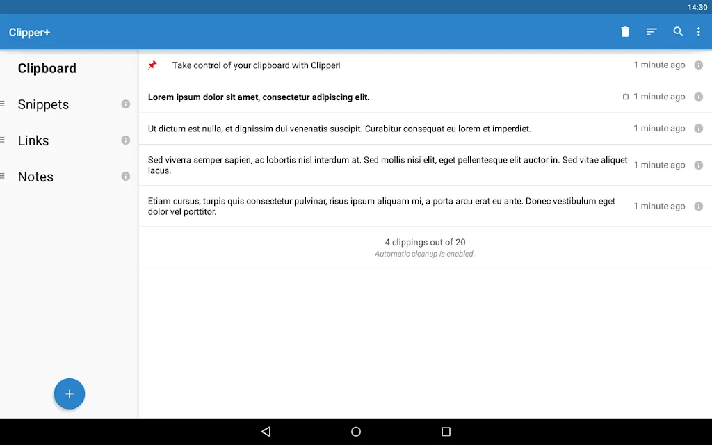 Clipper+ screenshot 5